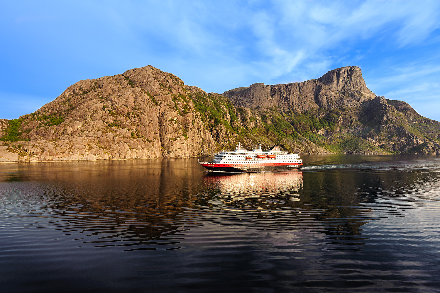 Postschiffreisen entlang der norwegischen Kueste